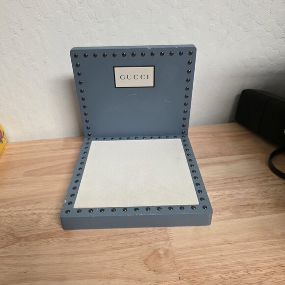 GUCCI Studded Flat-Back Dresser Countertop Display | Retail Display | Rare - Picture 1 of 13